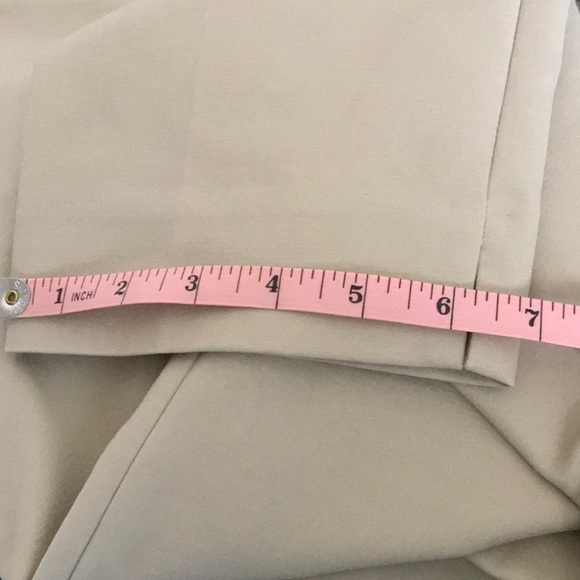 Talbots Soft Crop pants pant Bermuda Short Capris Cotton Spandex - Picture 6 of 8